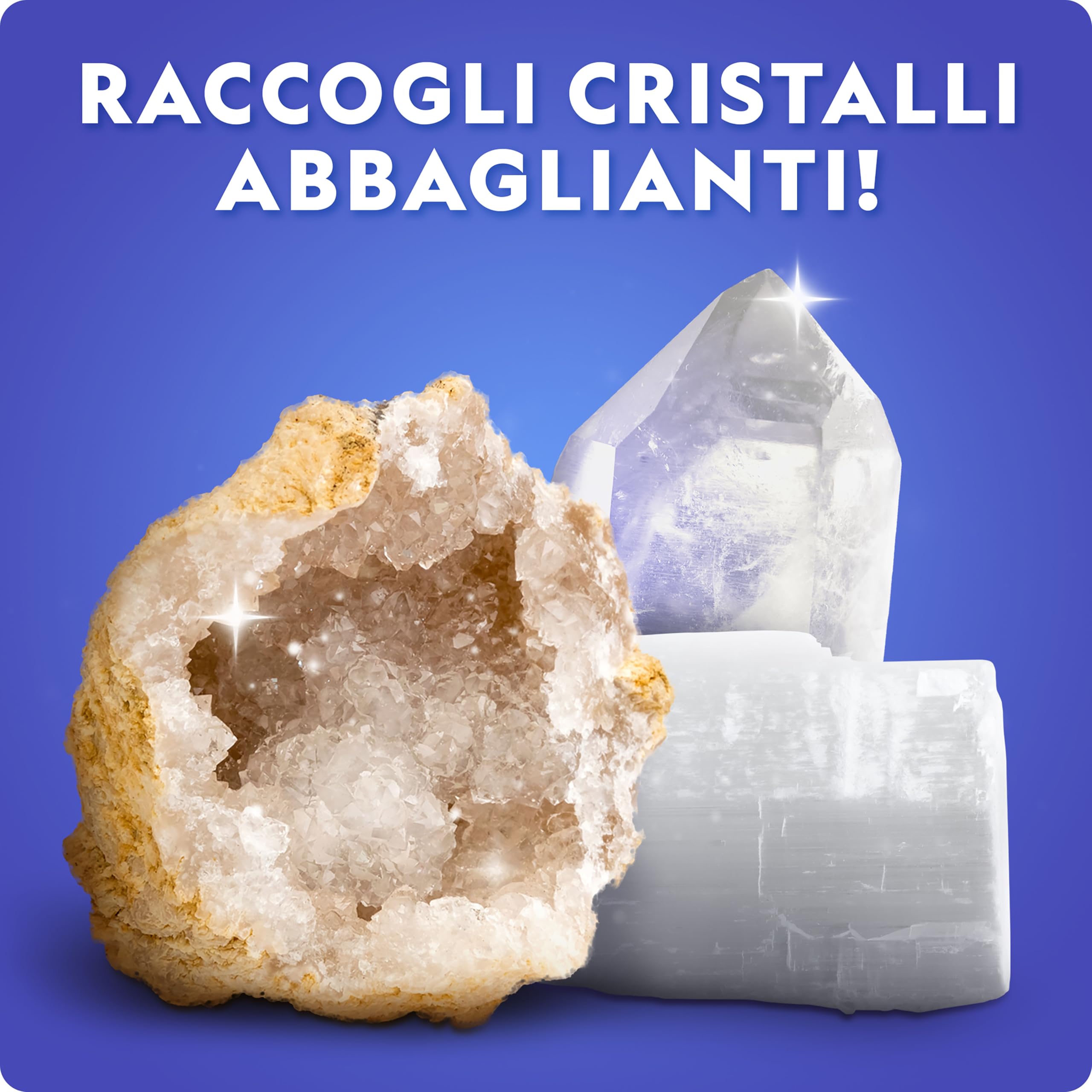 National Geographic Kit scientifici e di scoperta Collezione di 300 Pietre, Minerali e Cristalli