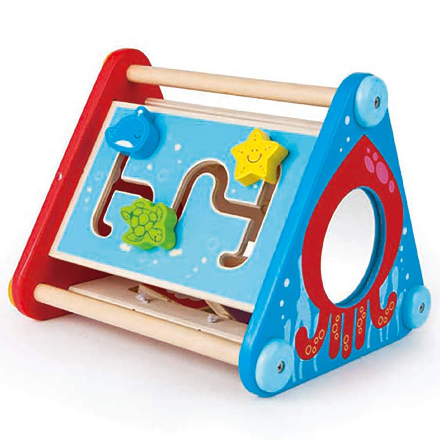 Hape E0434 triangolo multiattività portatile 5 in 1
