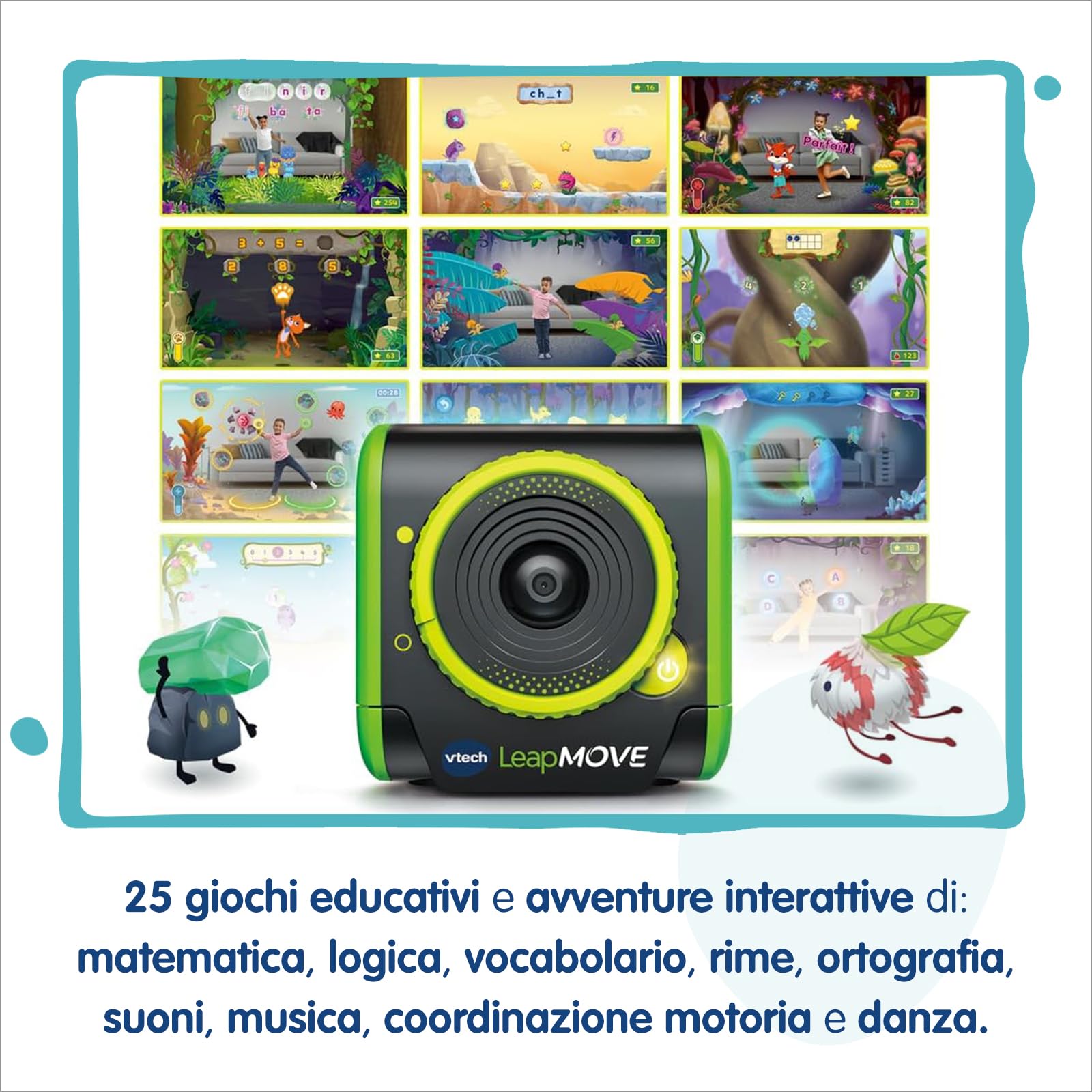 VTech Giocattoli 6 anni e + LeapMove Console TV interattiva senza controller