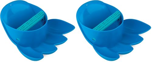 Hape Giochi da spiaggia Zampa Potente Blu paletta da spiaggia manico robusto