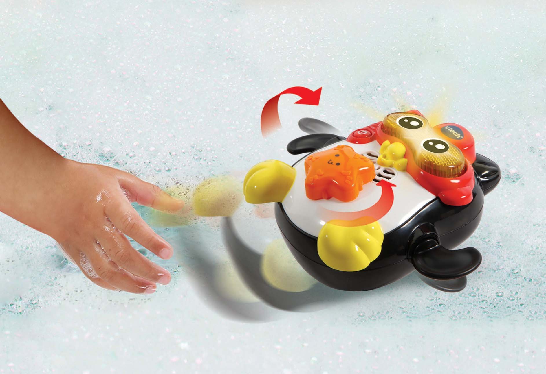 VTech Giocattoli 1-3 anni Mosè Nuota con Me gioco bagnetto interattivo