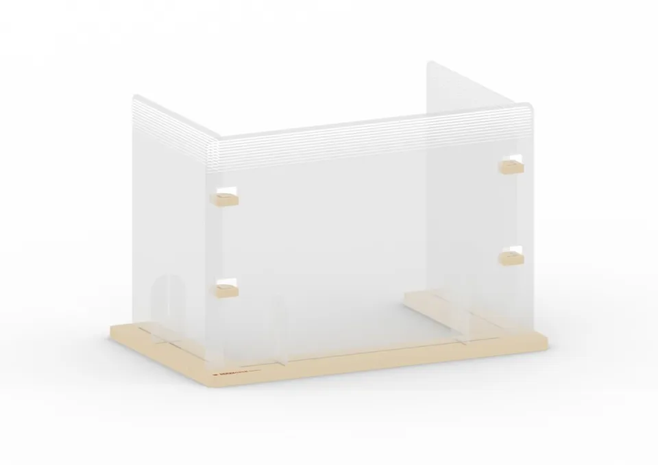 Il Pianeta delle idee Arredare Safe Desk Student Modello C schermo protettivo