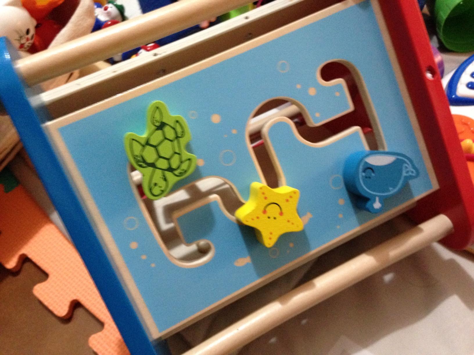 Hape E0434 triangolo multiattività portatile 5 in 1