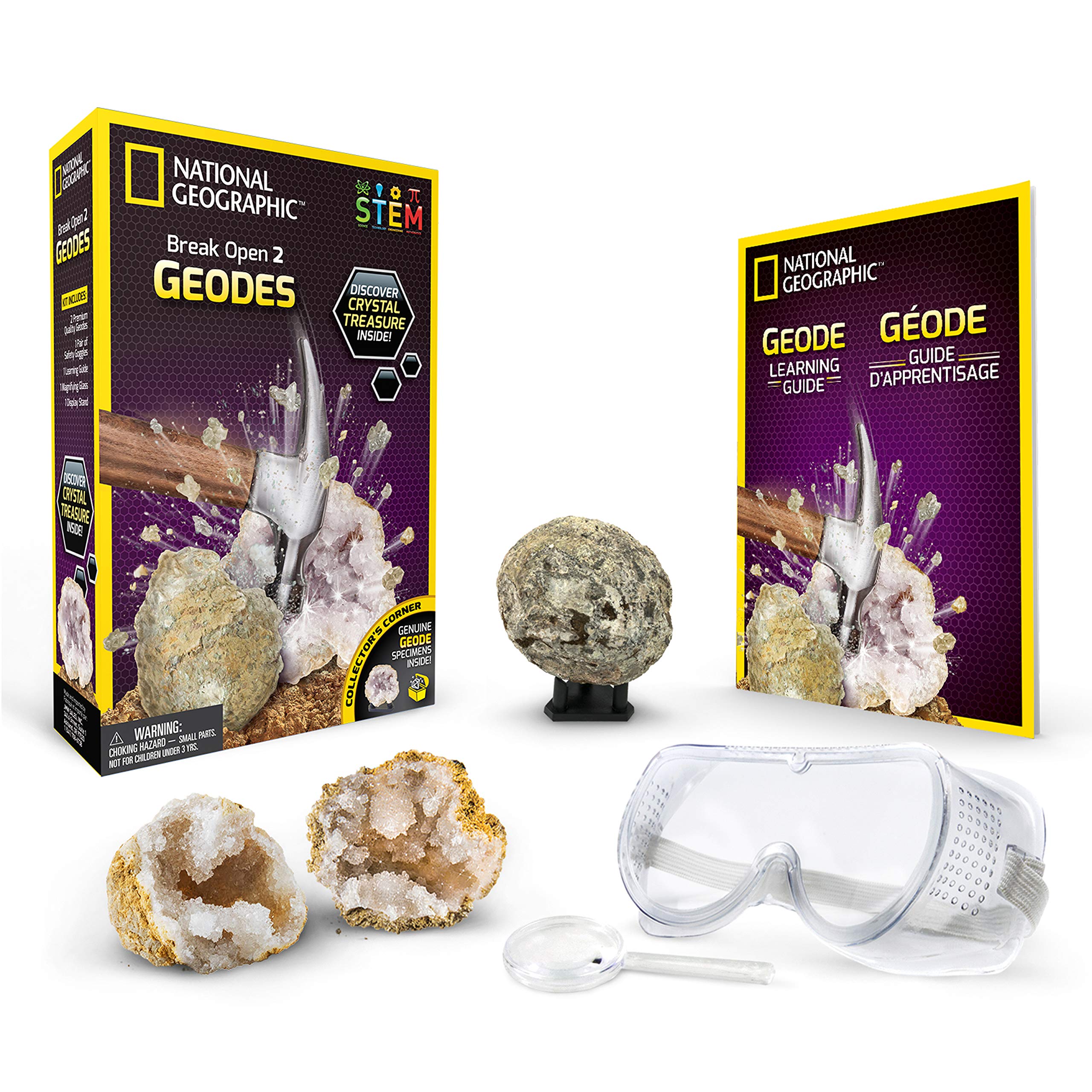 National Geographic Kit scientifici e di scoperta Maxi Kit dell’Esploratore kit scienze della Terra