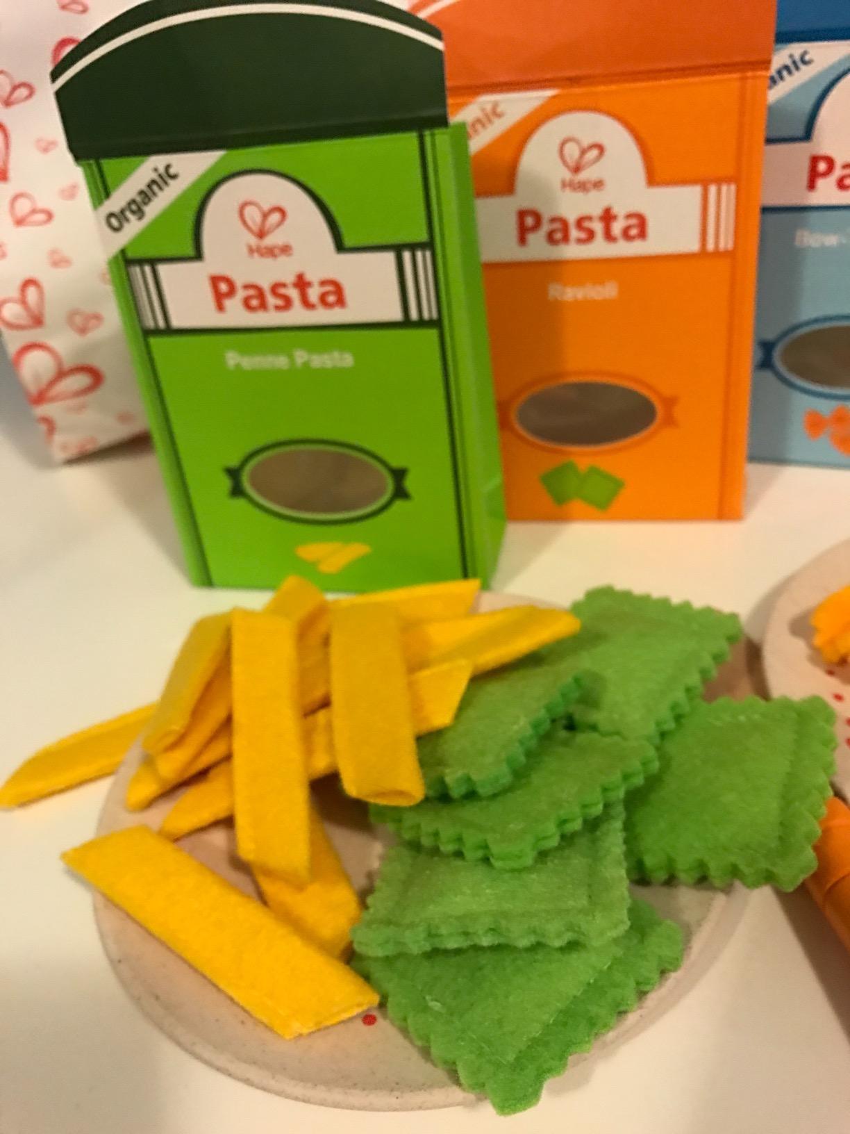 Hape Cucina e accessori E3125 Pasta e Condimenti set cucina giocattolo