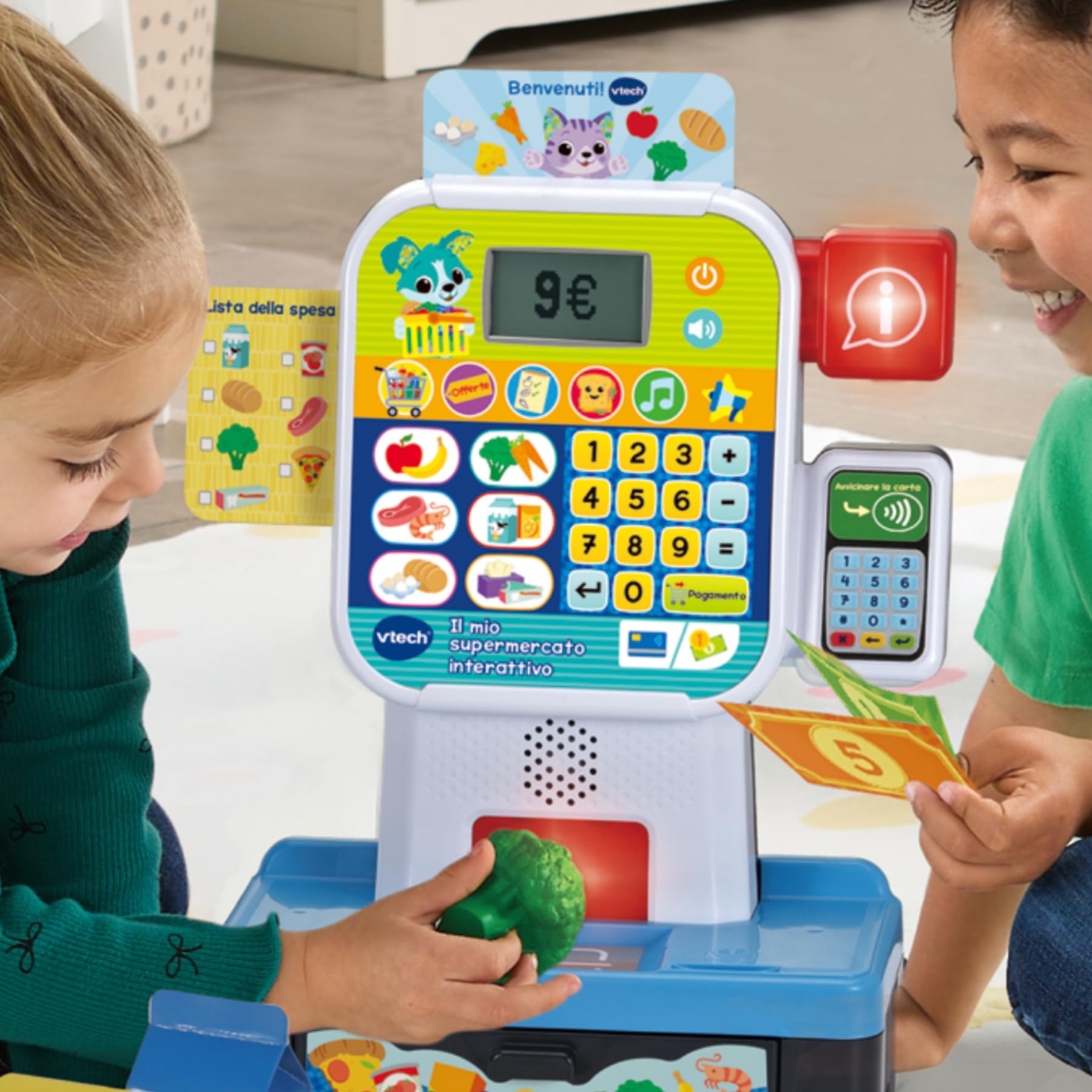 VTech Giocattoli 3-6 anni Il Mio Supermercato Interattivo cassa in italiano
