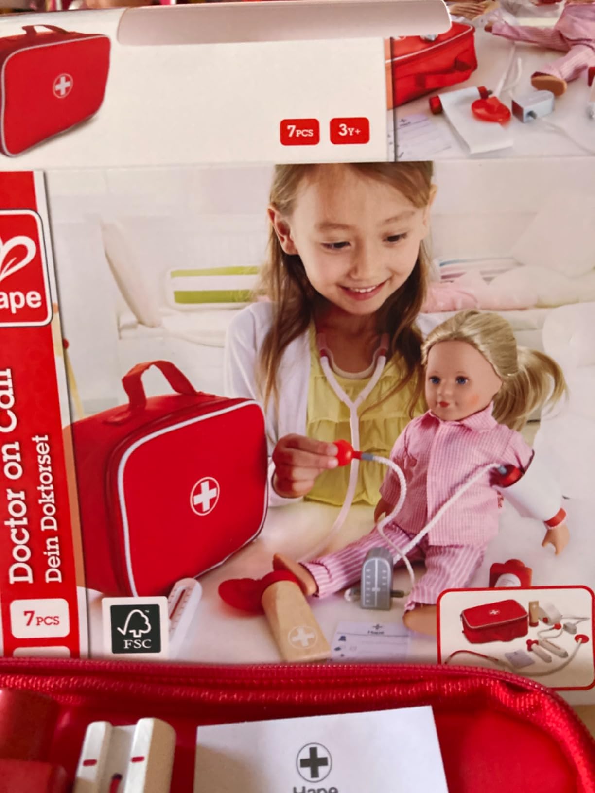 Hape Giochi di ruolo Il Medico di Turno set dottore dai 3 anni