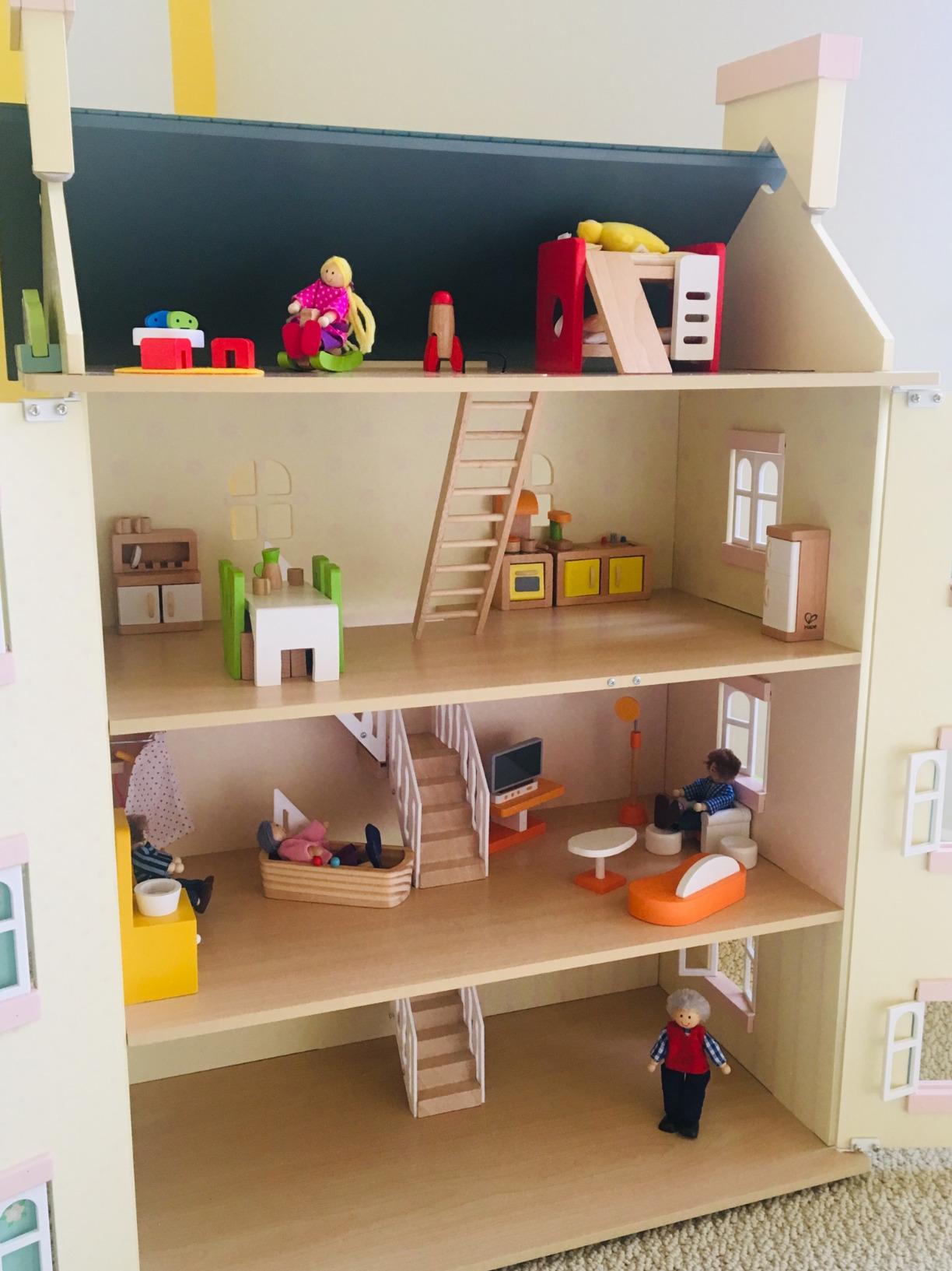 Hape Mobili Cucina casa delle bambole cucina giocattolo in legno