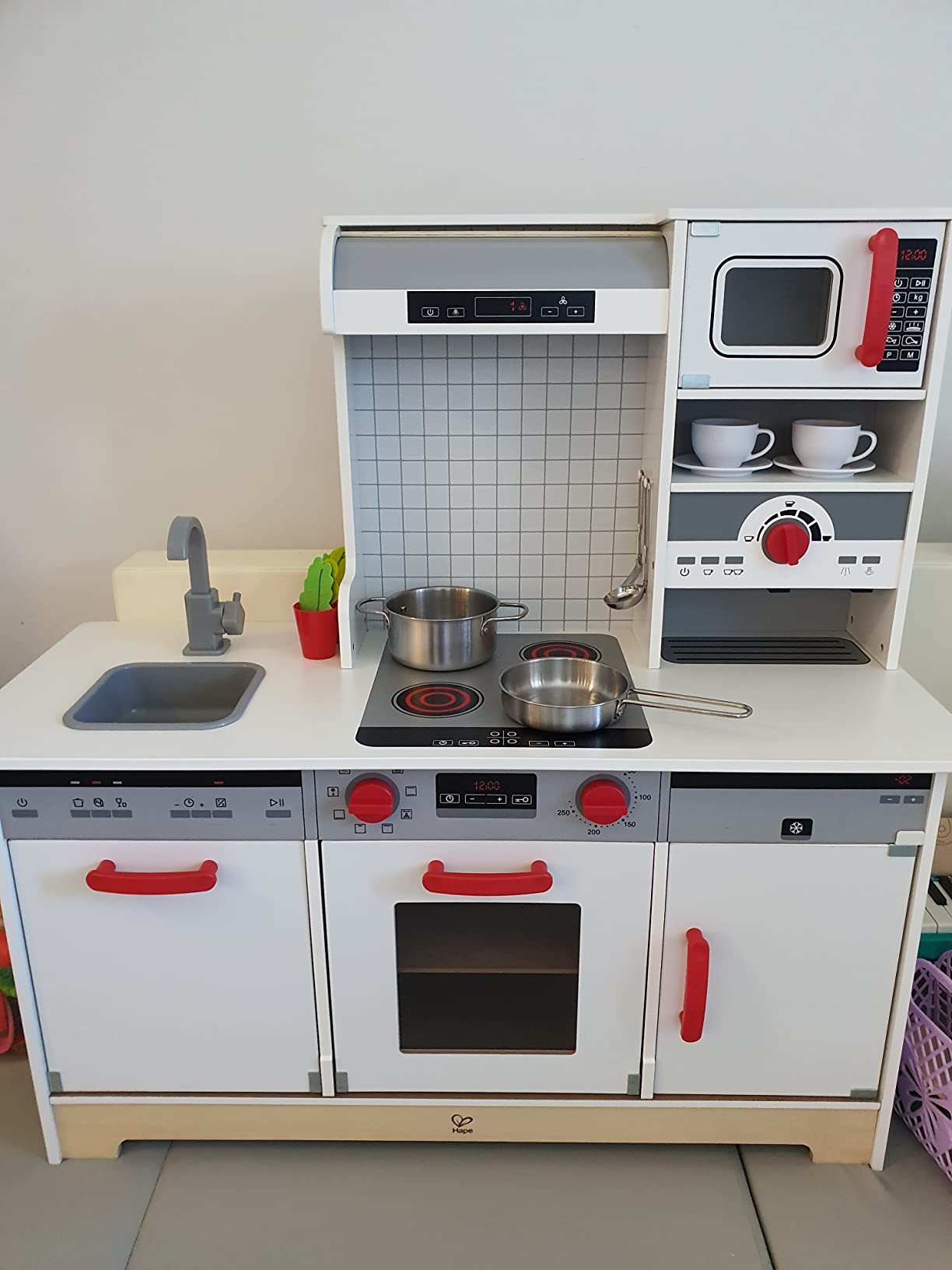 Hape Cucina e accessori E3145 cucina per bimbi all-in-1