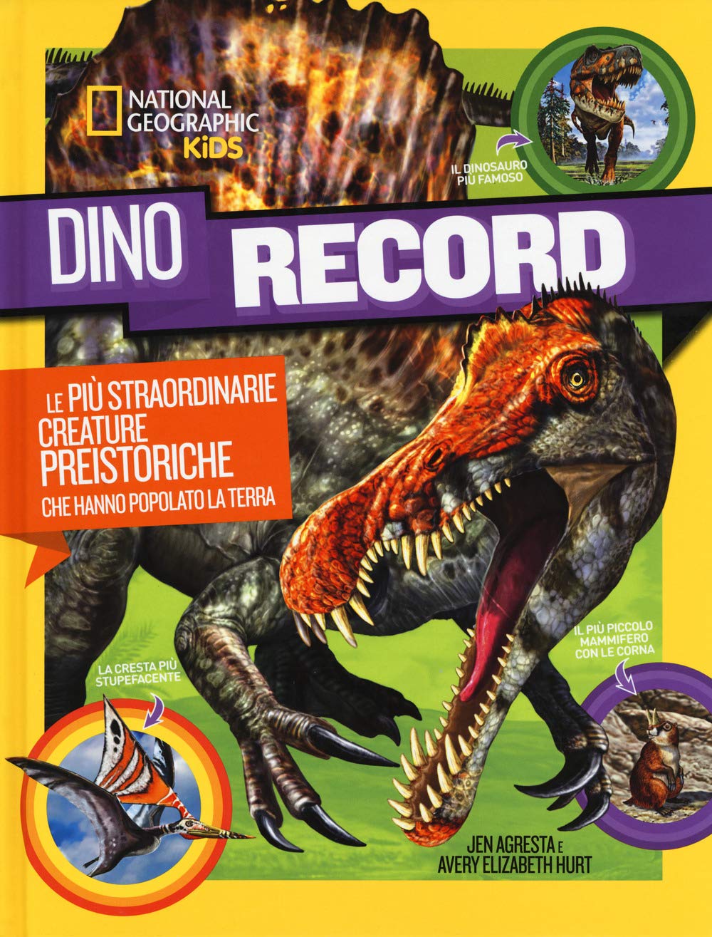 National Geographic Kids – Libri Dino Record libro a colori