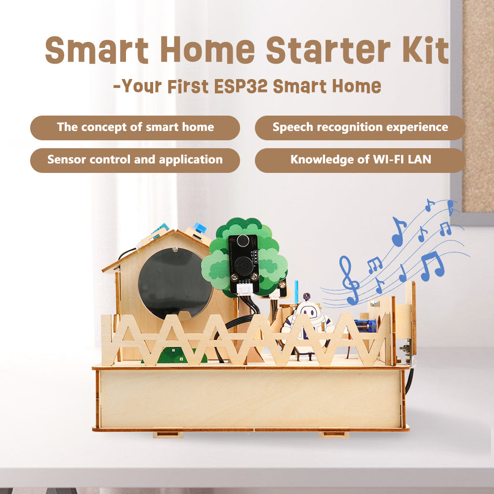 ACEBOTT Explorer Series QE001 kit smart home IoT ESP32 per 8-12 anni