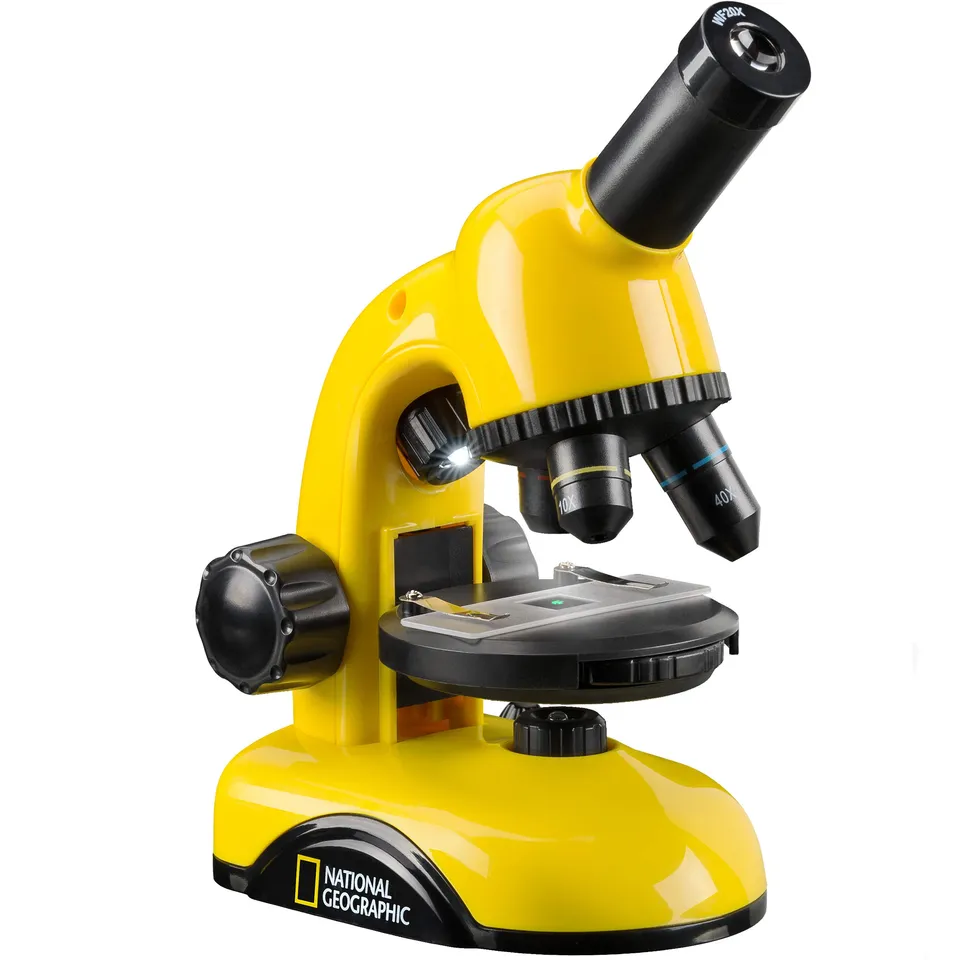 National Geographic Microscopio 40x-800x microscopio con supporto smartphone e accessori