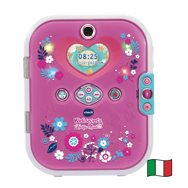 VTech KidiSecrets Selfie Music 2.0 diario segreto con doppia fotocamera