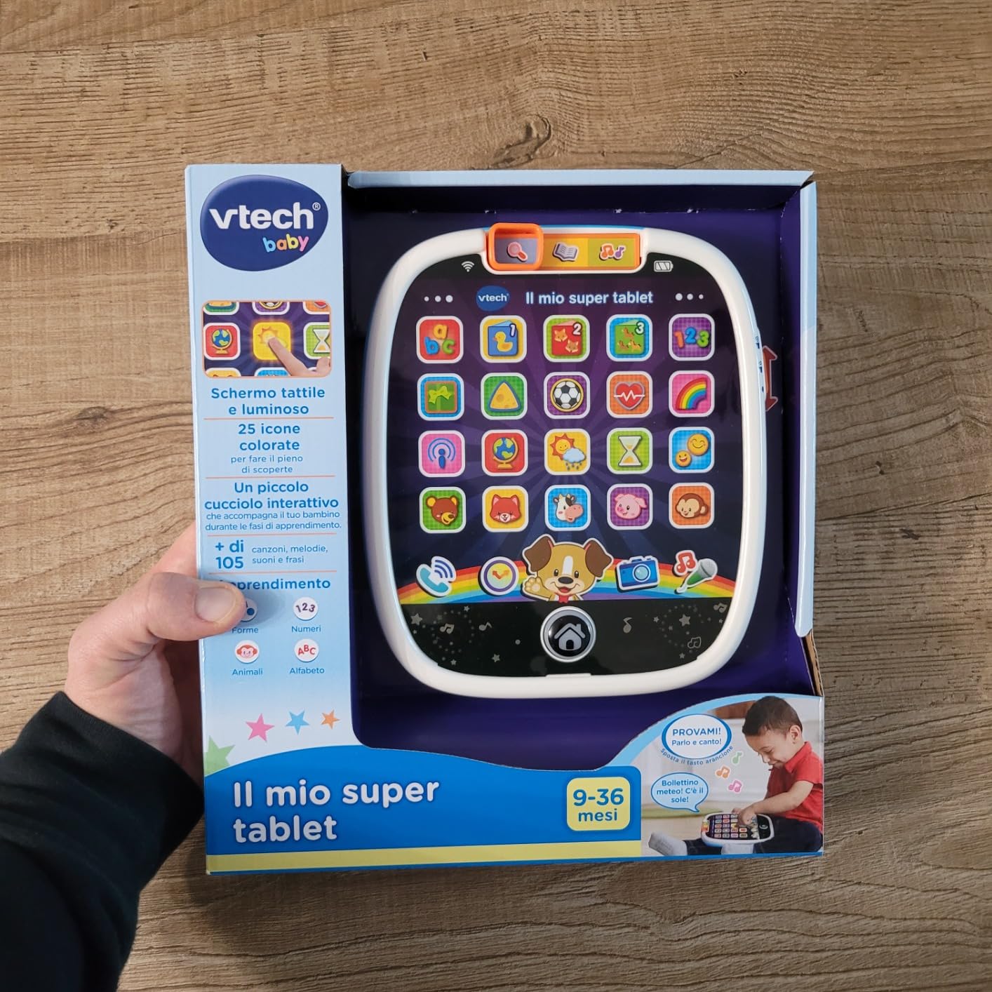 VTech Giocattoli 1-3 anni Il Mio Super Tablet interattivo 9-36 mesi