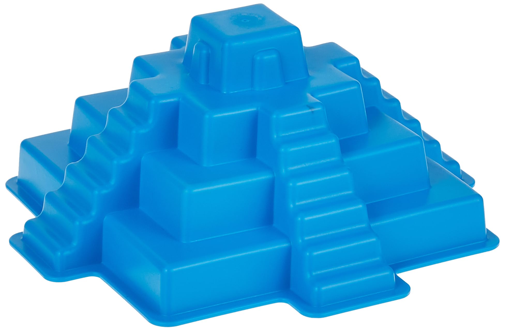 Hape Giochi da spiaggia E4074 Piramide Maya stampo sabbia blu