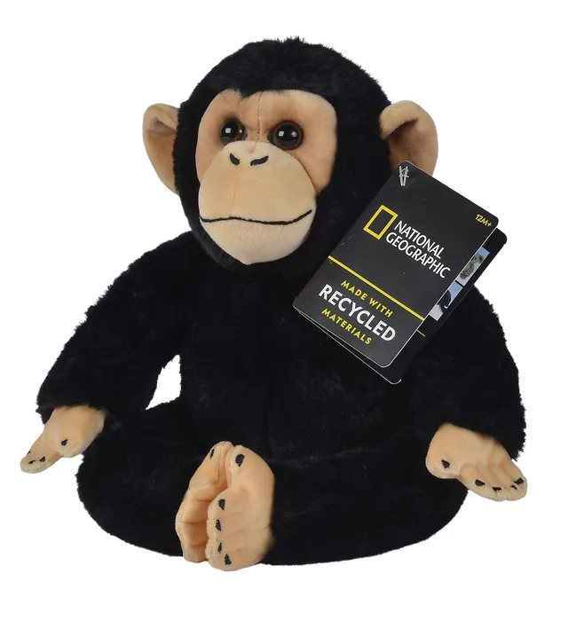National Geographic Peluche e figurine Scimpanzè peluche 25 cm