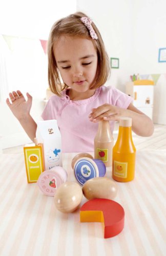 Hape Cucina e accessori E3108 Ingredienti di Base Salutari gioco cucina