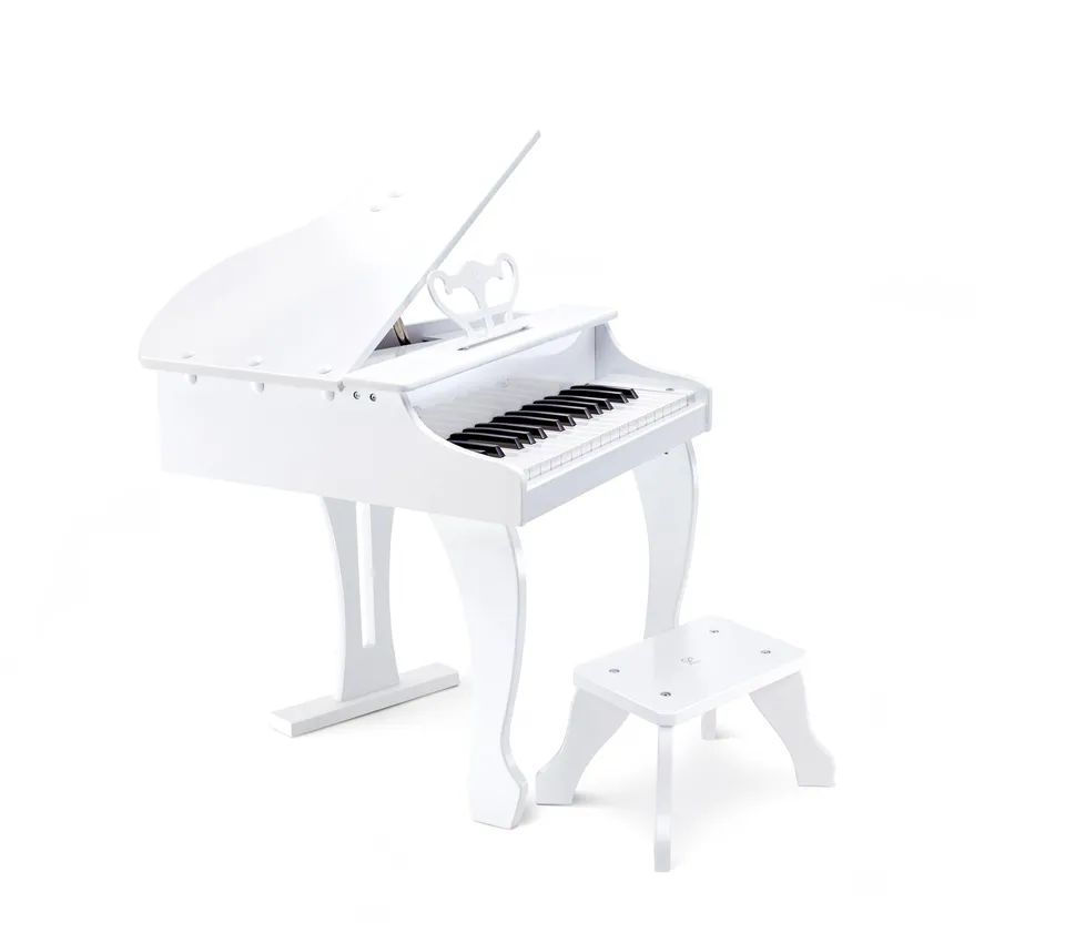 Hape Giochi musicali Pianoforte Elettronico Bianco Deluxe 30 tasti