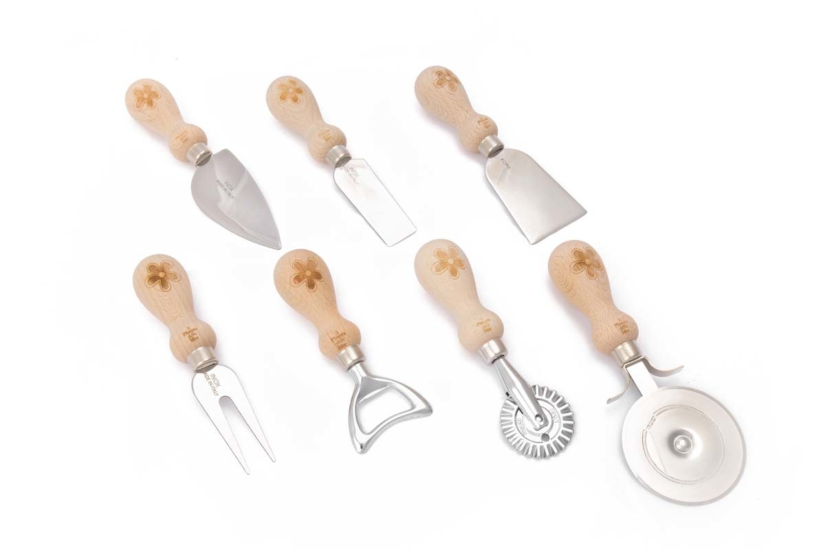 Il Pianeta delle idee In Cucina Margherita Utensili utensile da cucina acciaio e faggio 16×7 cm