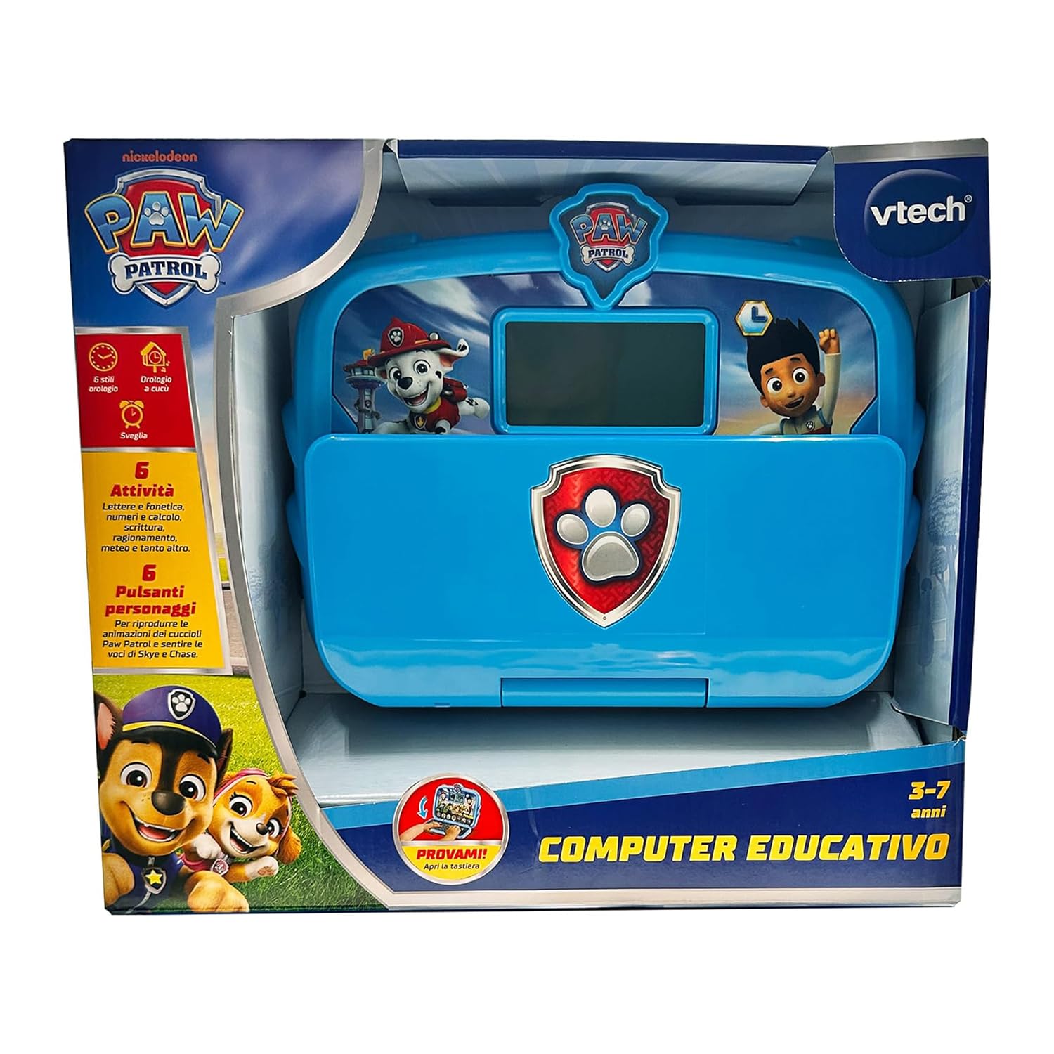 VTech PAW Patrol computer educativo 2 in 1 per bambini