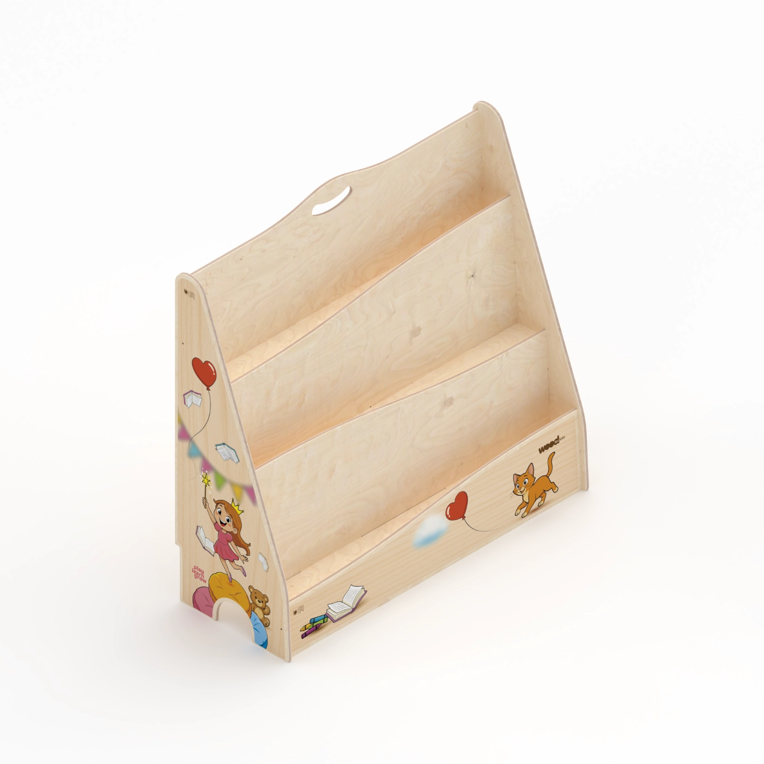 Il Pianeta delle idee Wood for Kids Montessori Libreria Montessori legno