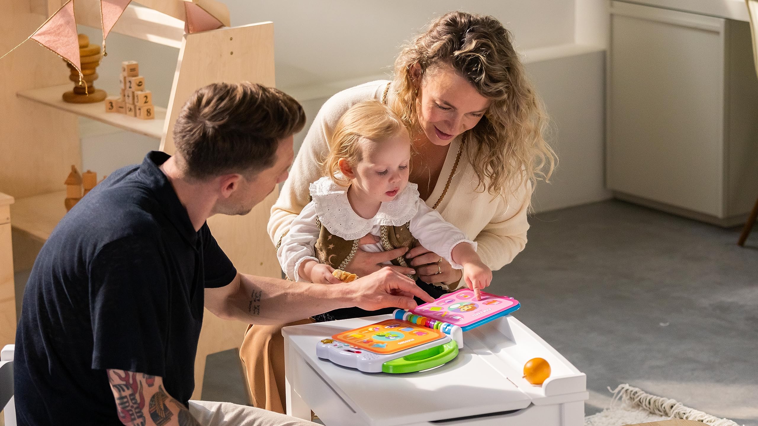 VTech Giocattoli 1-3 anni Il Mio Primo Libro Illustrato 100 Parole libro bilingue