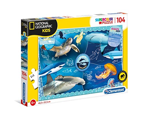National Geographic Kids – Giochi e puzzle Ocean Explorer puzzle 104 pezzi 6+