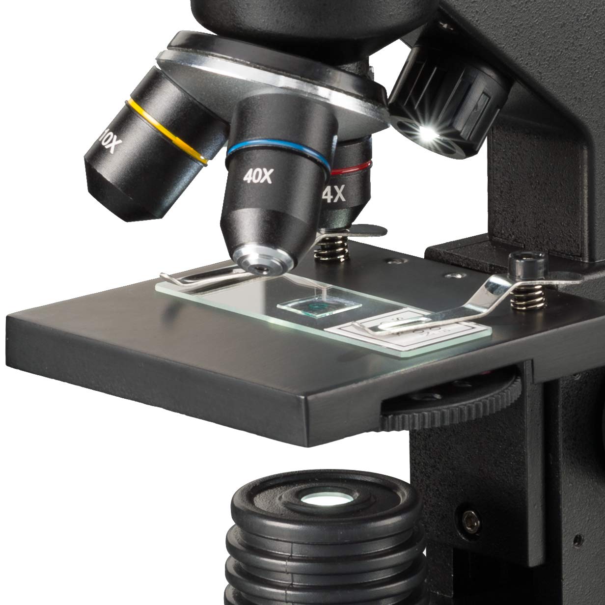National Geographic Microscopi 9039001 Microscopio 40X-1280X con smartphone