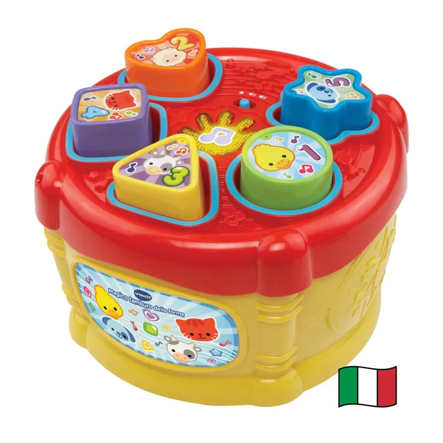 VTech Il Magico Tamburo delle Forme Musicale tamburo 12-36 mesi