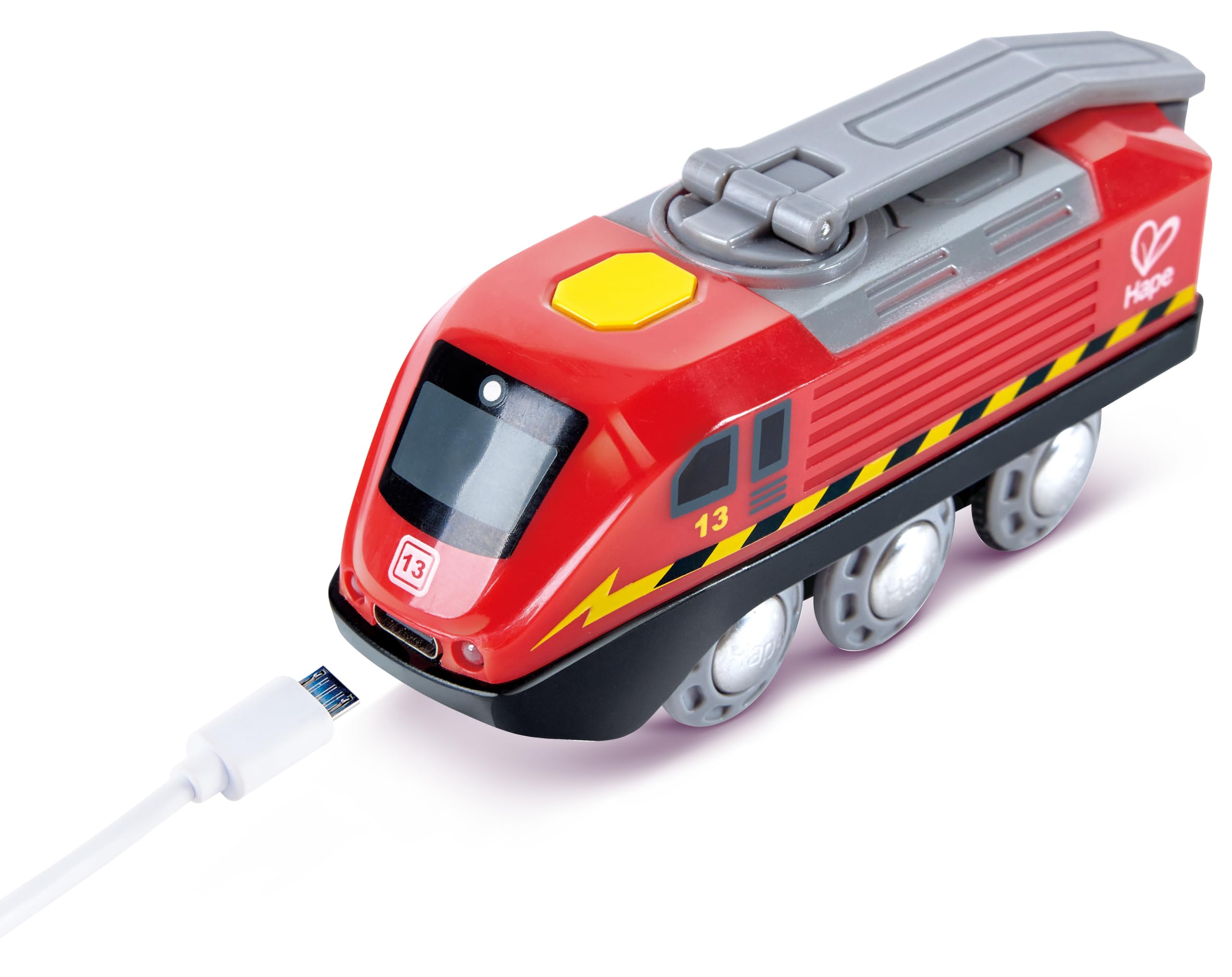 HAPE Treno Locomotiva ricaricabile elettrica USB
