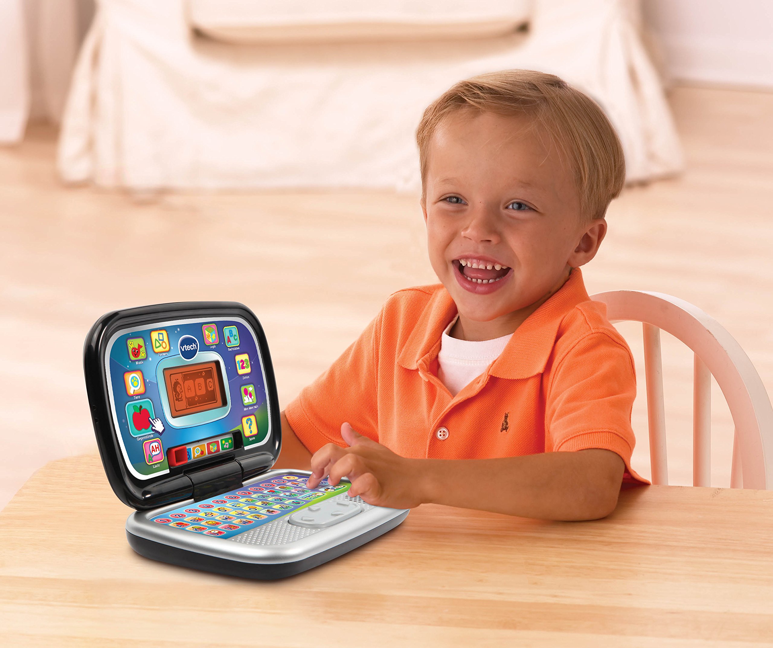 VTech Giocattoli 3-6 anni Bit Smart computer nero interattivo