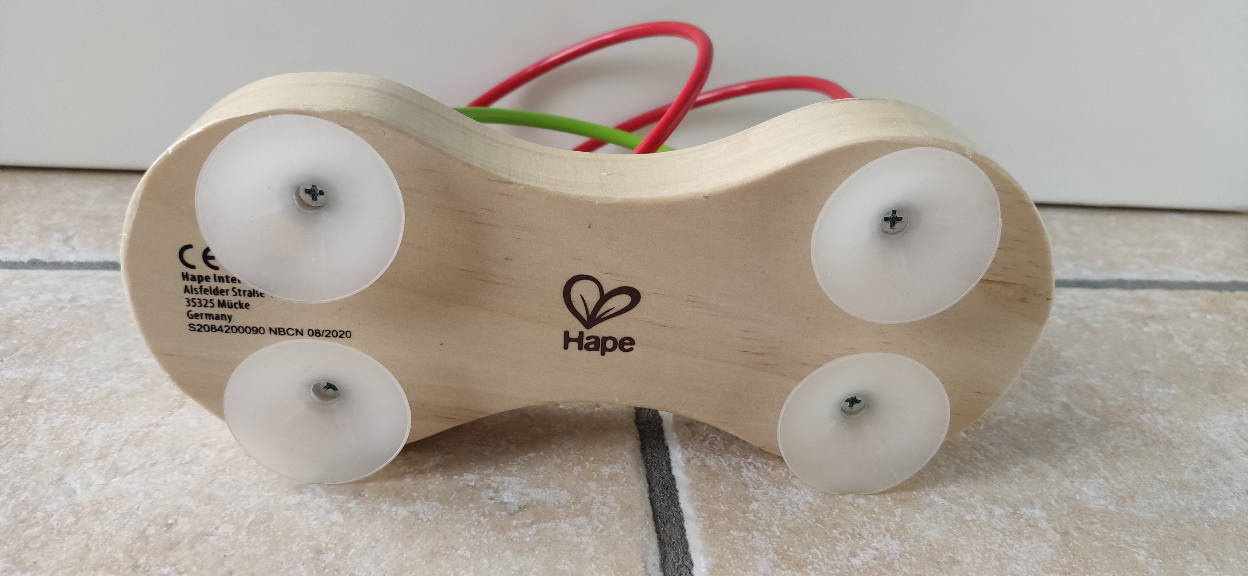 Hape Giocattoli per le abilità motorie Doppio Tracciato labirinto di perline in legno