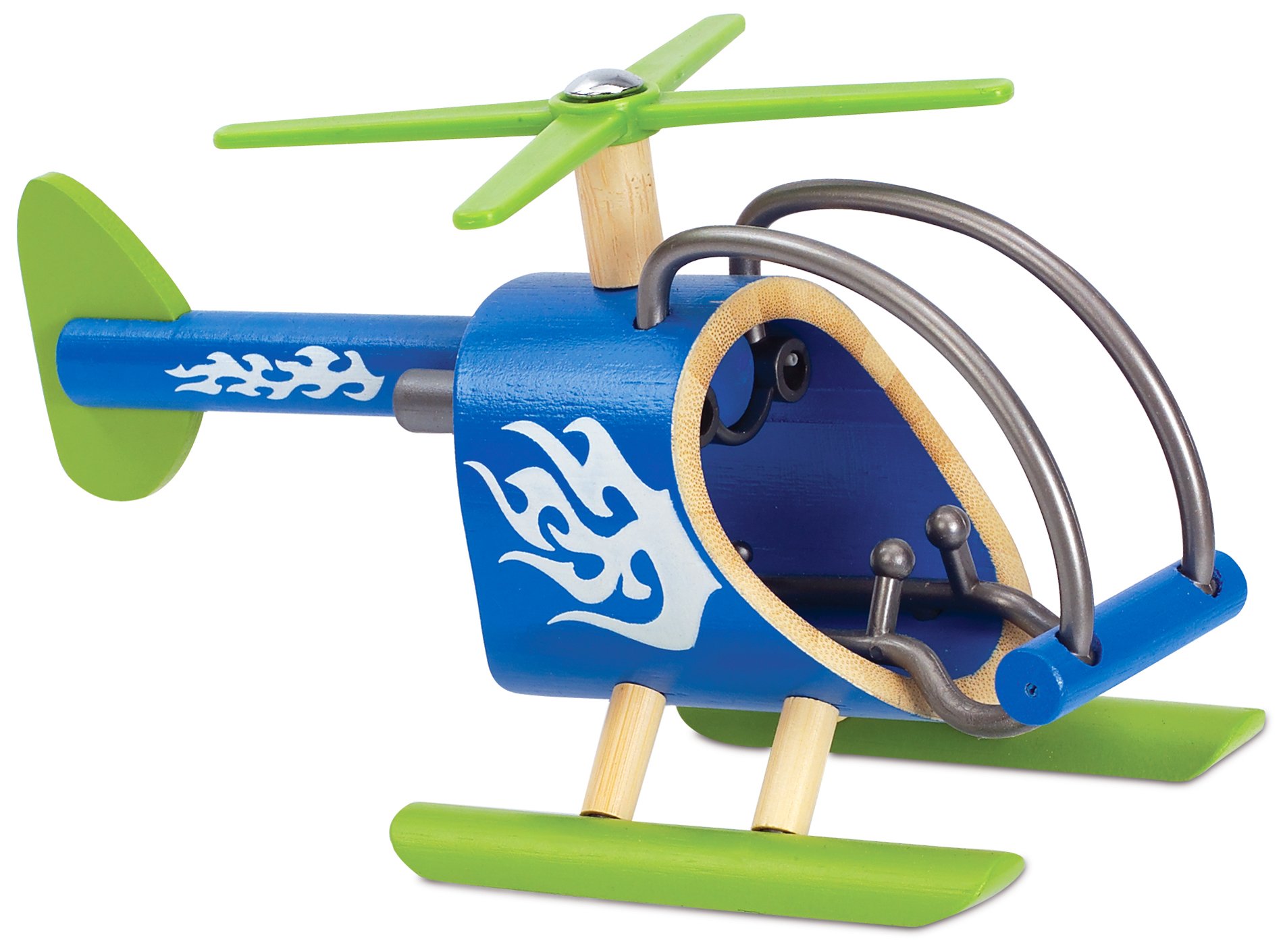Hape Giochi E5518 E-Copter elicottero in bambù