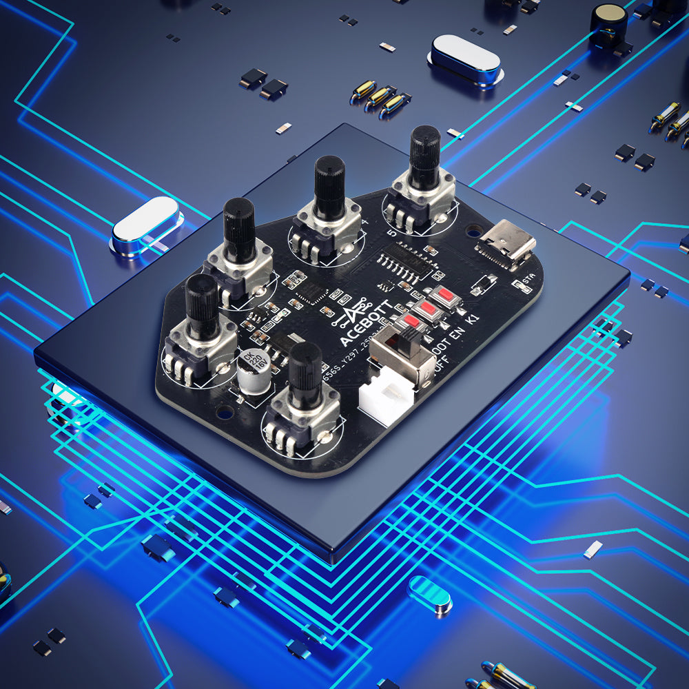 ACEBOTT Inventor Series QD023 guanto telecomando con 5 encoder