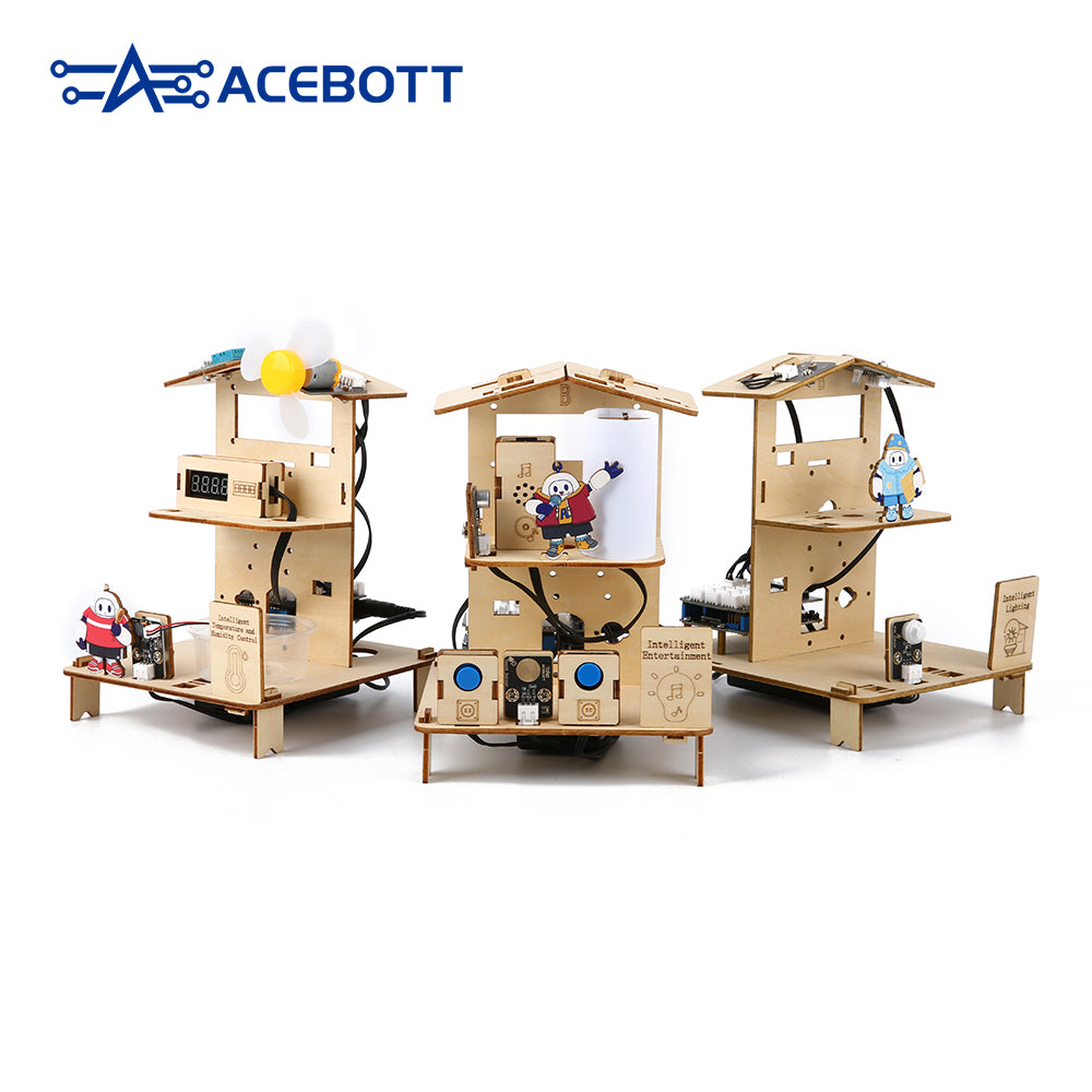 ACEBOTT Education Solution Series QE023 kit casa intelligente livello 1