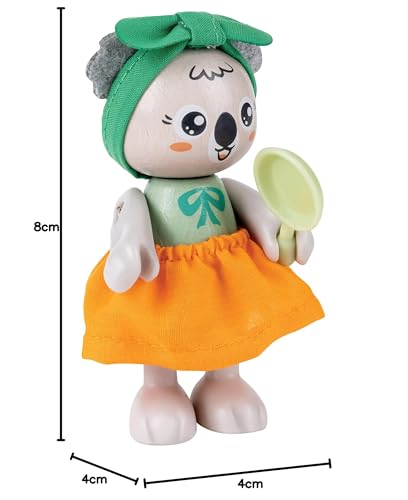 Hape Green Planet Explorers Famiglia di koala, personaggi in bambù e Green PE