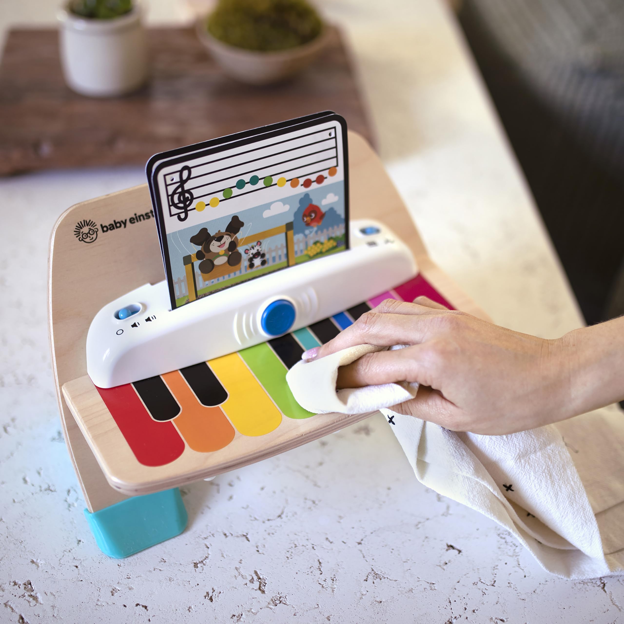 Baby Einstein Magic Touch Piano pianoforte giocattolo in legno