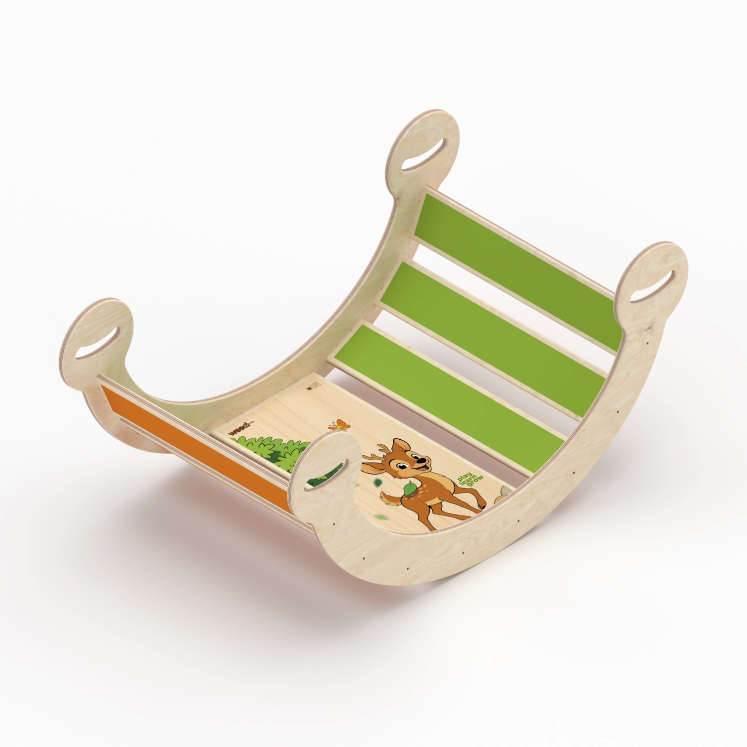 Il Pianeta delle idee Wood for Kids Montessori Arco e dondolo Montessori