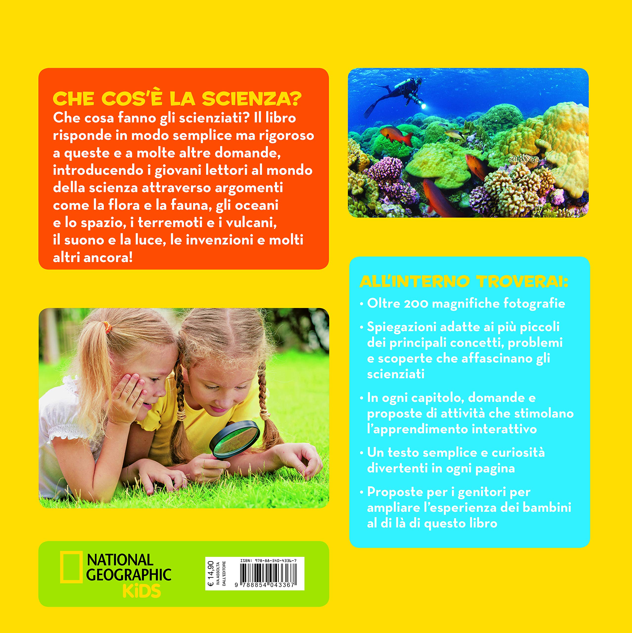 National Geographic Kids Il primo grande libro della scienza libro