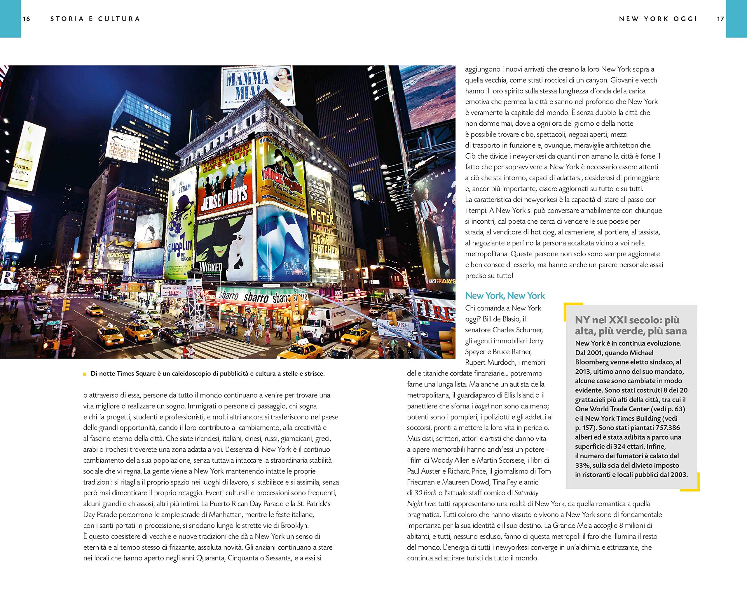 National Geographic Le Guide Traveler New York guida turistica con mappa