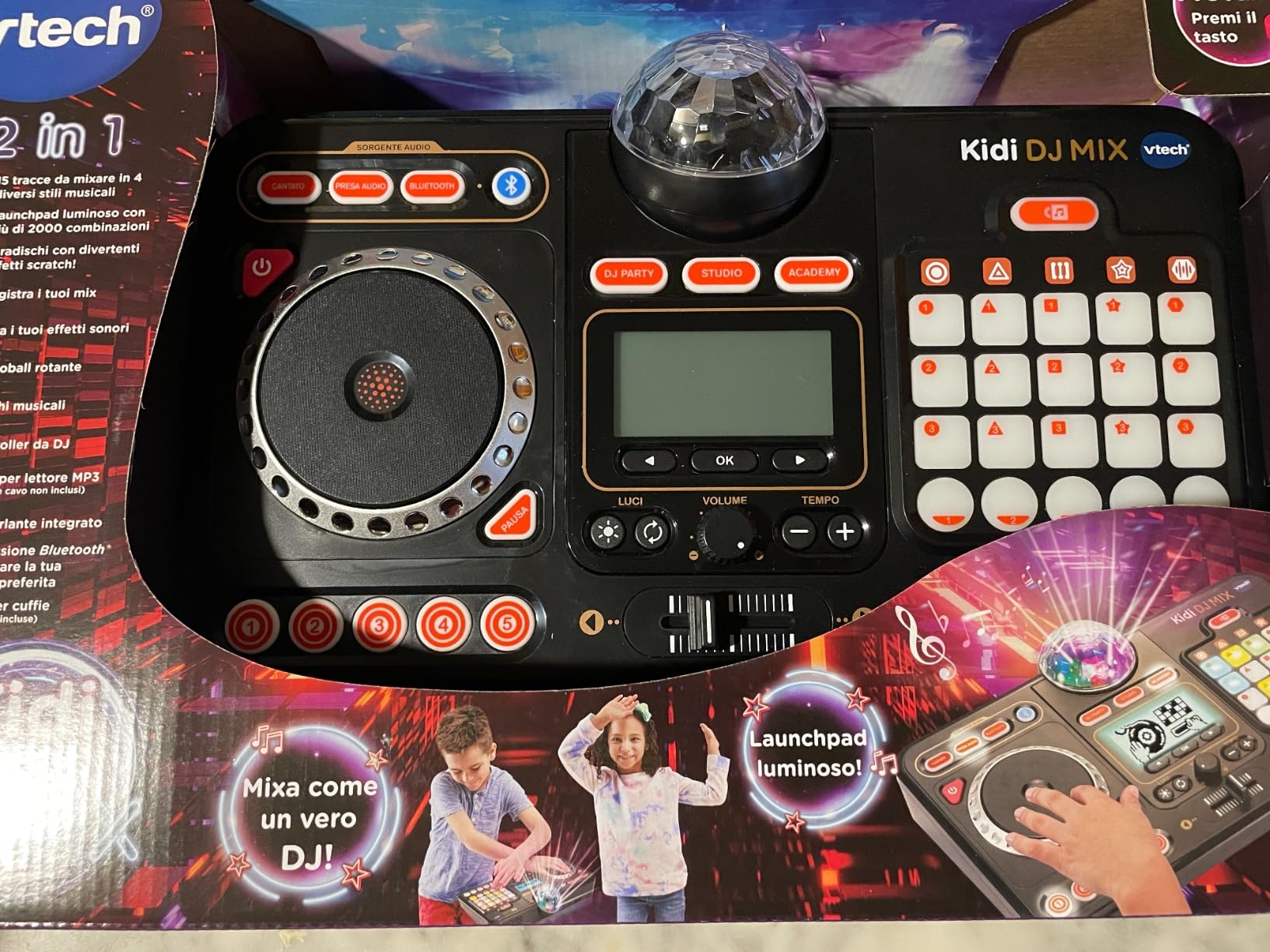 VTech Kidi DJ Mix console DJ per bambini con microfono
