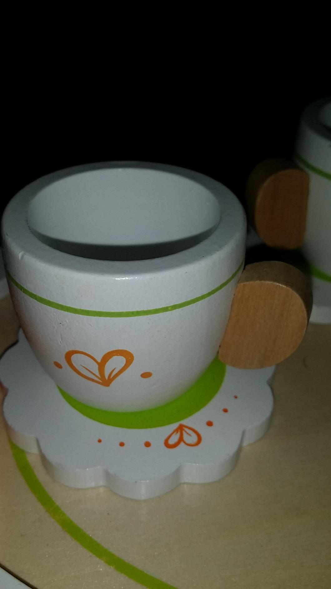 Hape Cucina e accessori E3124 Servizio da tè per Due in legno
