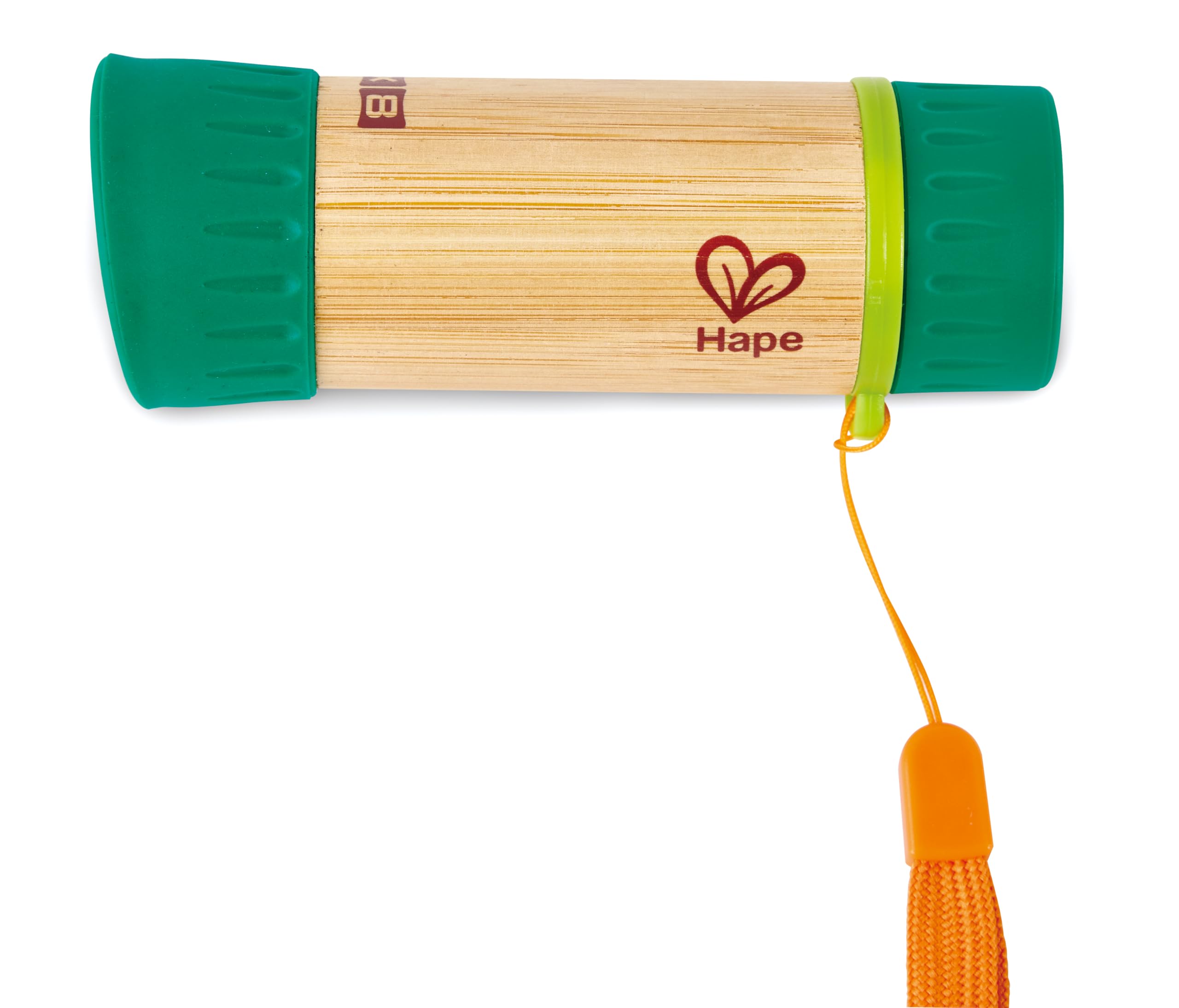 Hape Nature Fun telescopio regolabile 8x in bambù per bambini