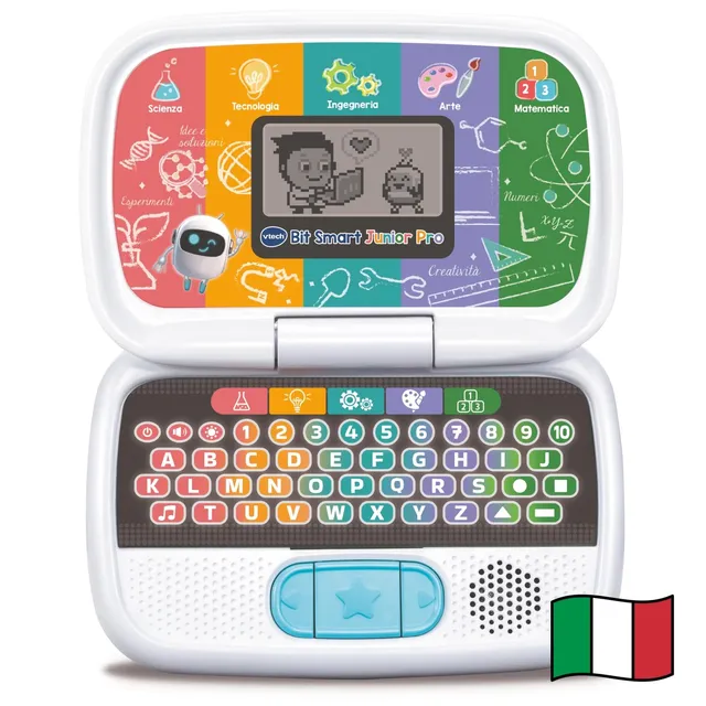 VTech Giocattoli 3-6 anni Bit Smart Junior Pro computer educativo STEAM 3-7 anni