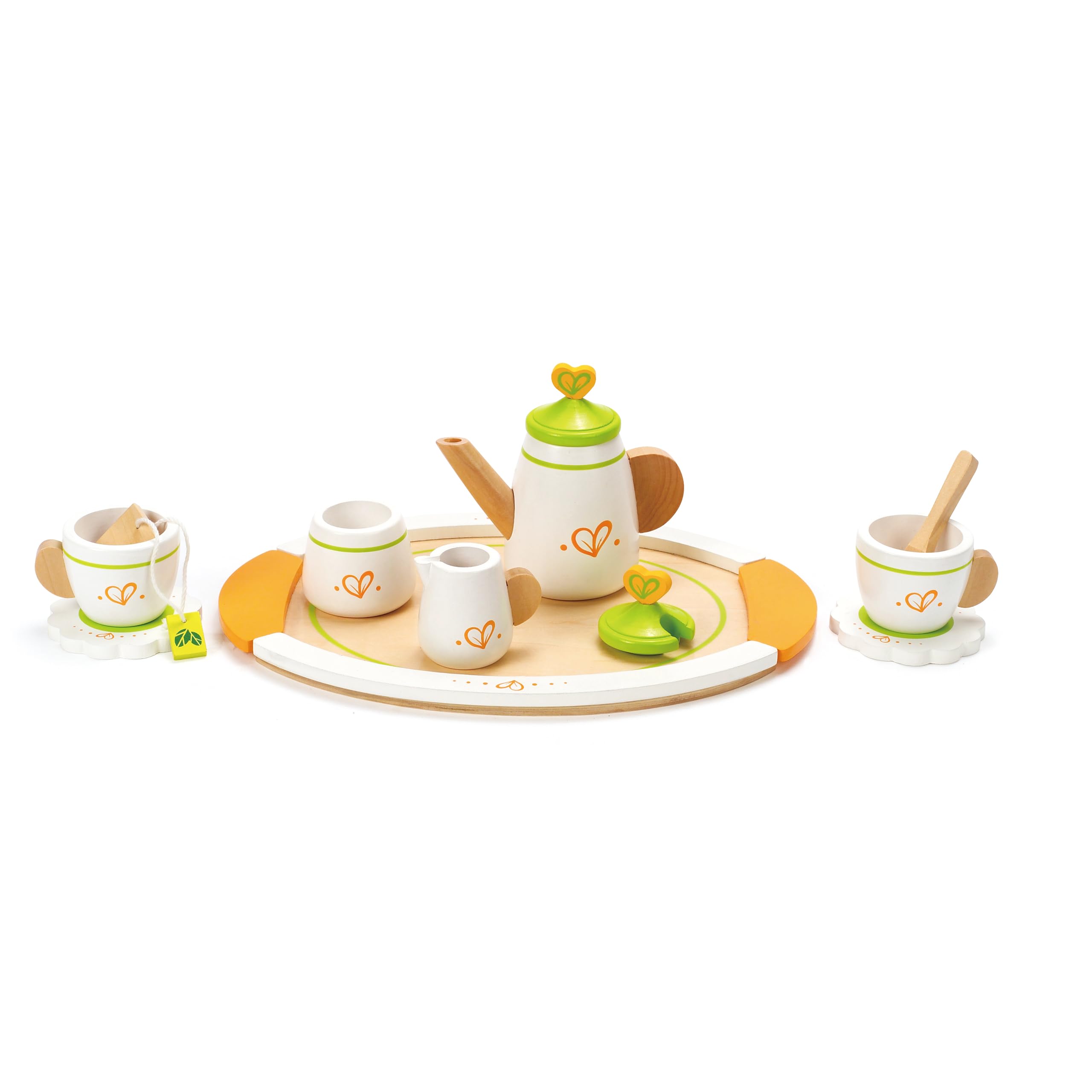Hape Cucina e accessori E3124 Servizio da tè per Due in legno