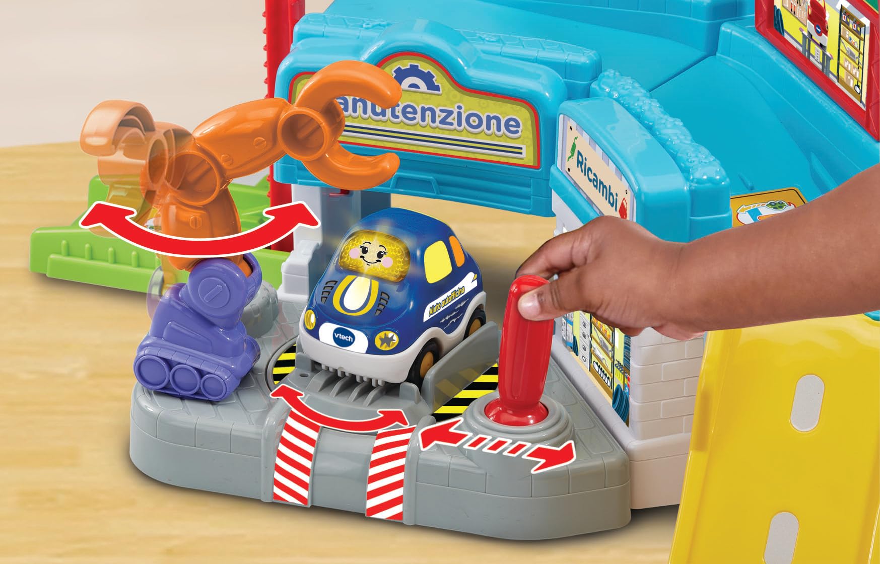VTech Vroom Vroom Go Autofficina di Riparazioni pista garage