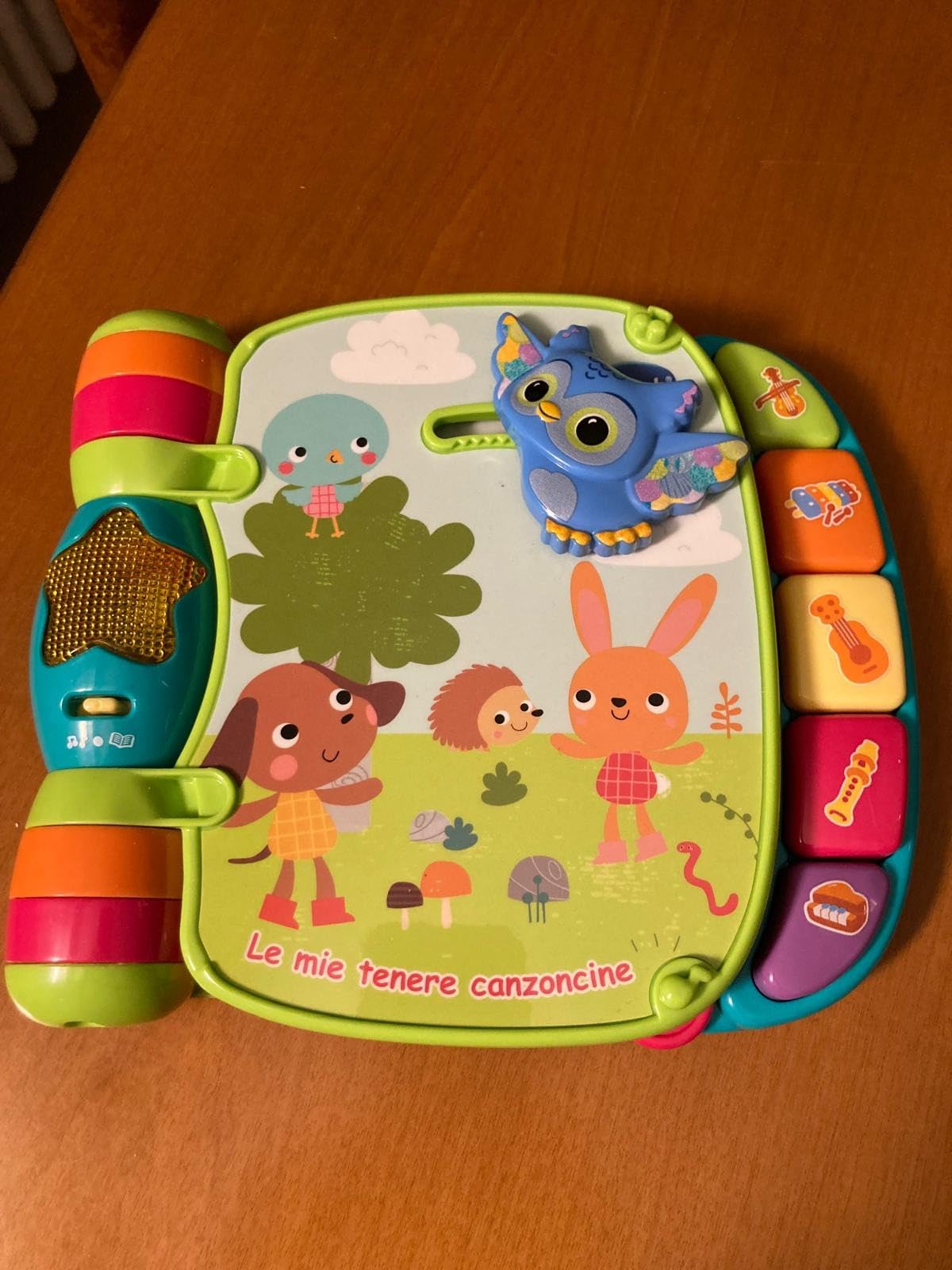 VTech Giocattoli 0-12 mesi Il Mio Primo Libro Interattivo Canzoncine