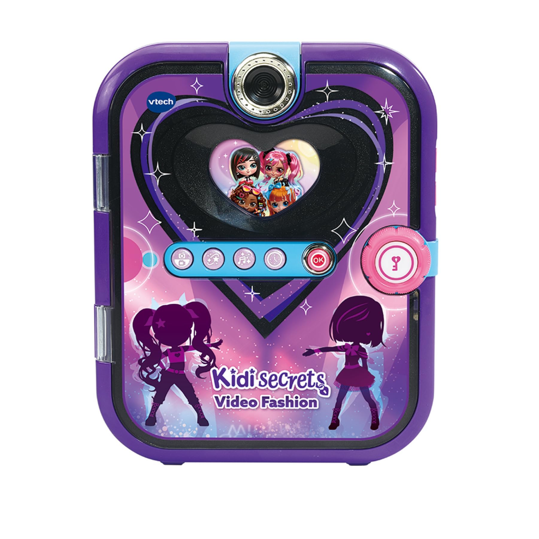 VTech KidiSecrets Video Fashion diario segreto nero elettronico