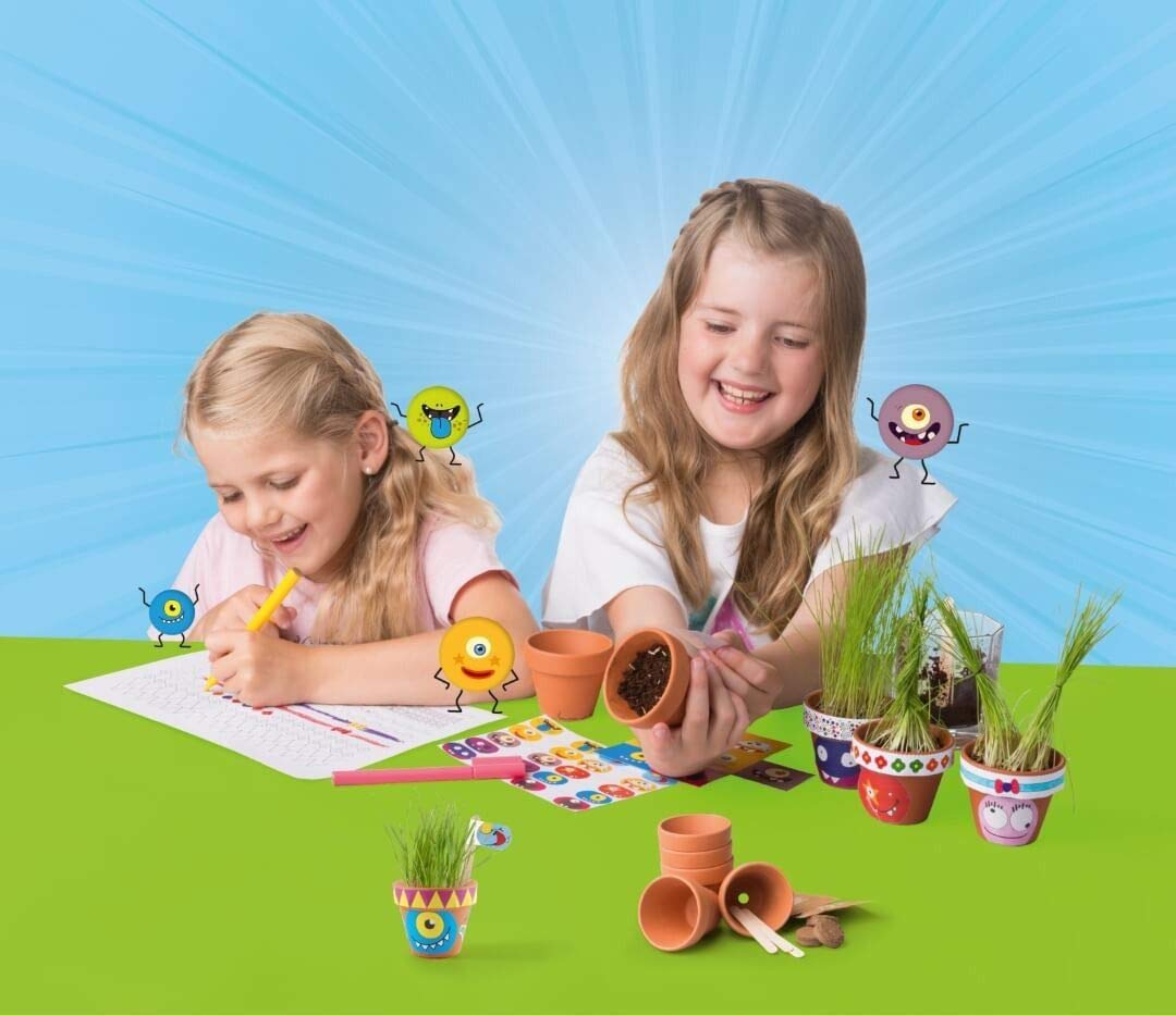 National Geographic Kit scientifici e di scoperta 9130910 Divertenti Vasetti Mostruosi Fai da Te kit dai 4 anni