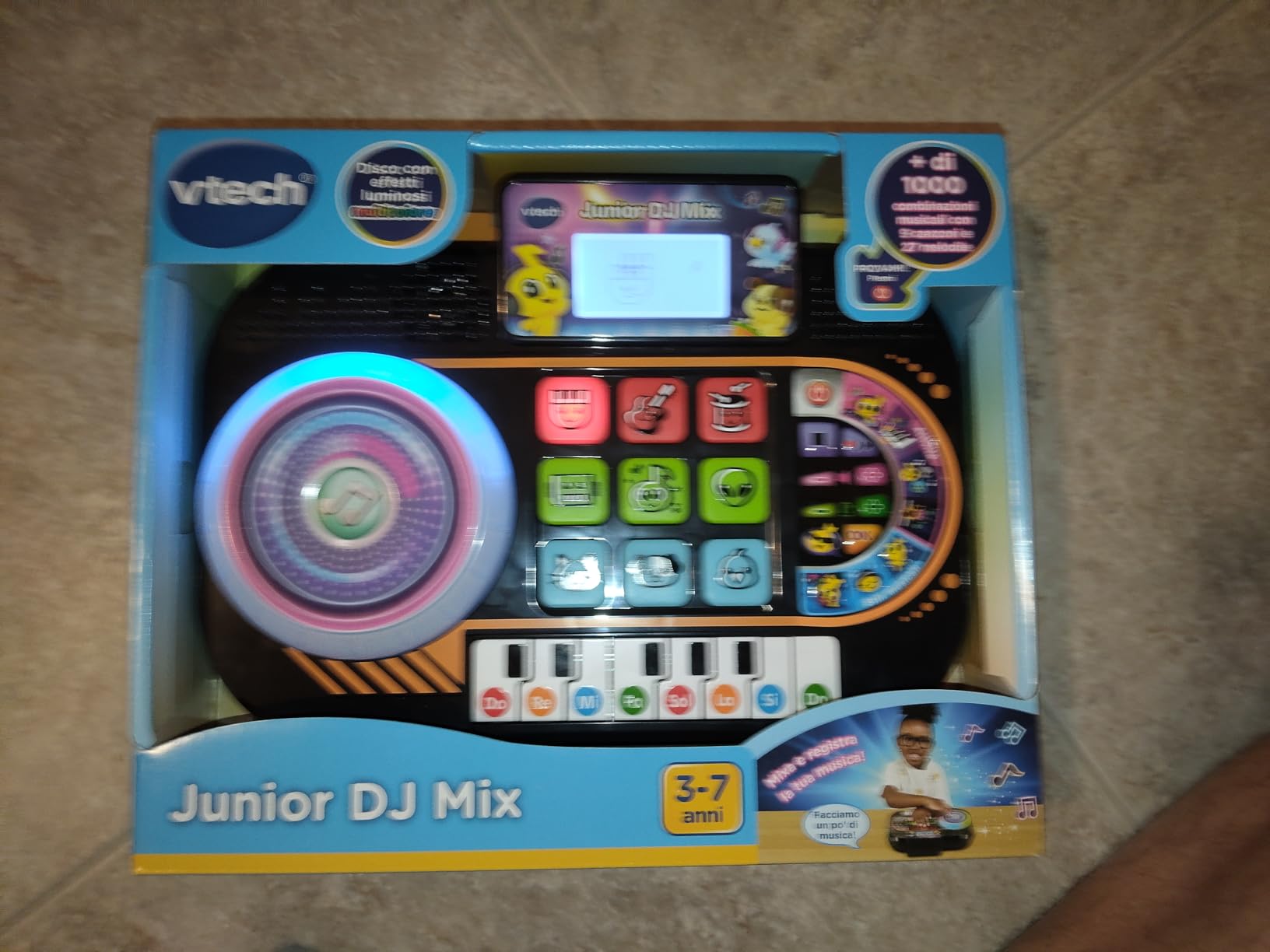 VTech Giocattoli 3-6 anni Junior DJ Mix Console DJ per bambini 3-7 anni